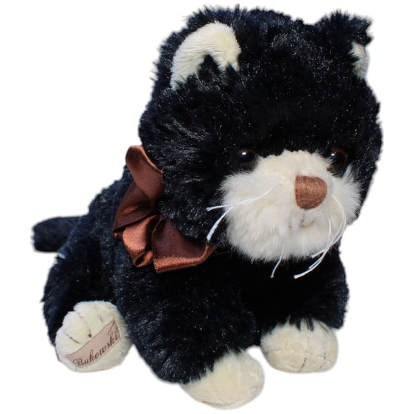 Schwarz-weiße Katze Bambo