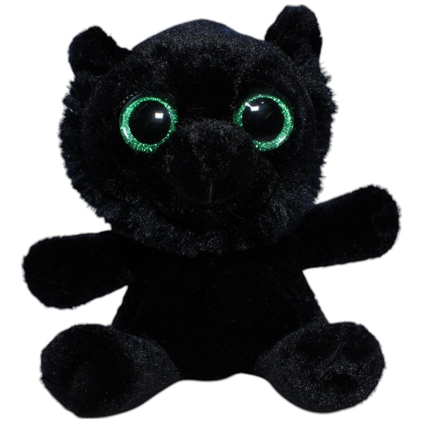 Süßer Panther mit Glubschaugen, sitzend