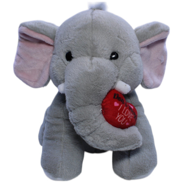 Süßer Elefant mit Herz "Don't forget I LOVE YOU"