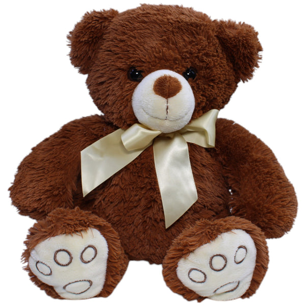 Süßer XL Teddybär mit Schleife, braun