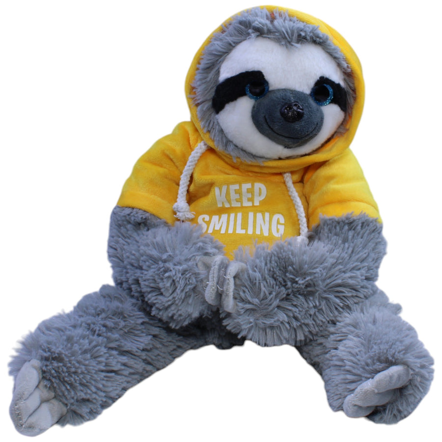 XL Faultier mit Hoddie "KEEP SMILING"