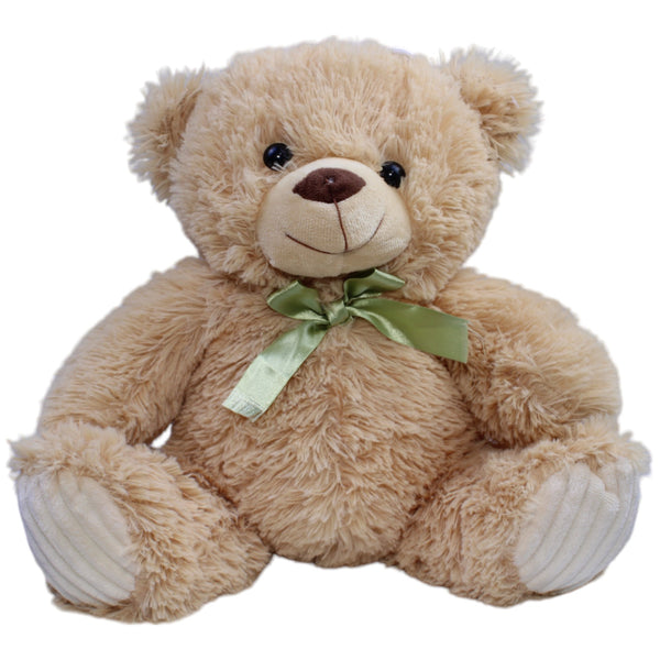 Süßer Teddybär mit Schleife, beige