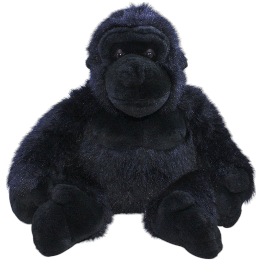 Schwarzer XXL Gorilla, sitzend