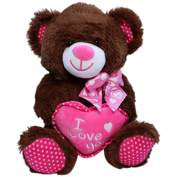 Woolies, Großer Teddybär mit Herz "I love you"