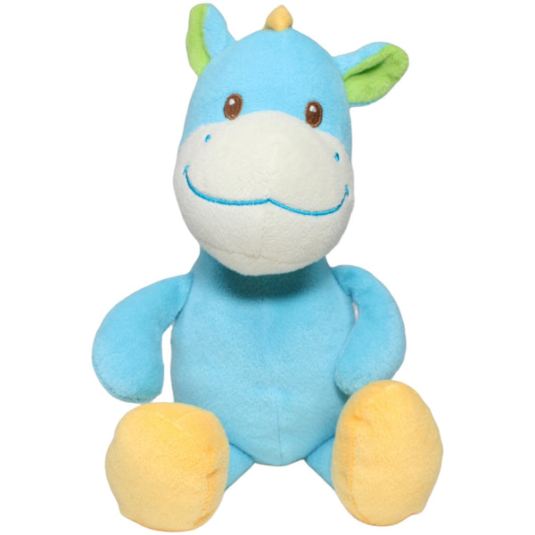 Süßes blaues Schlenker-Pferd