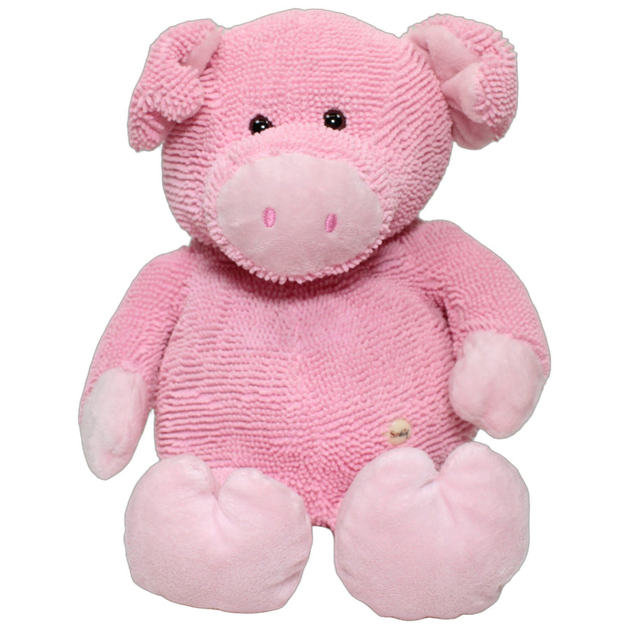 Großes Schwein in Frottee-Optik