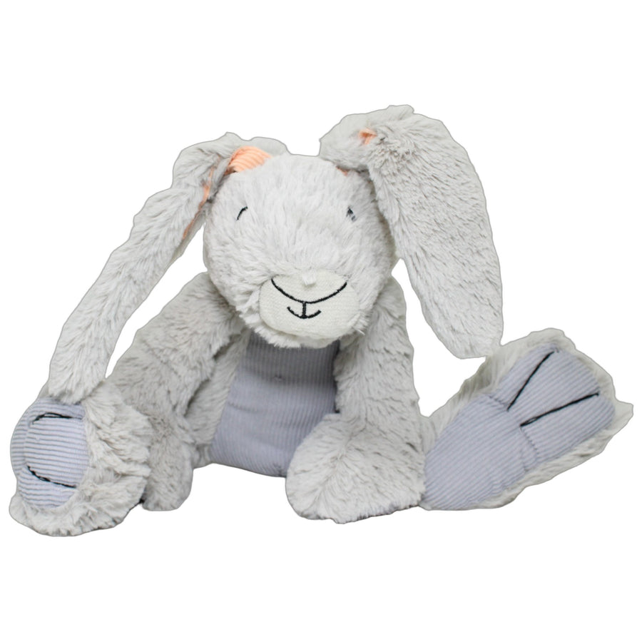 Grauer Hase mit langen Ohren