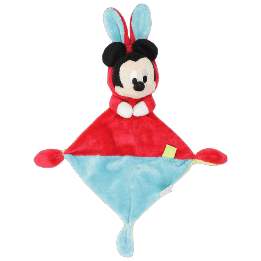 Disney Micky Maus mit Hasenohren, rot-blau