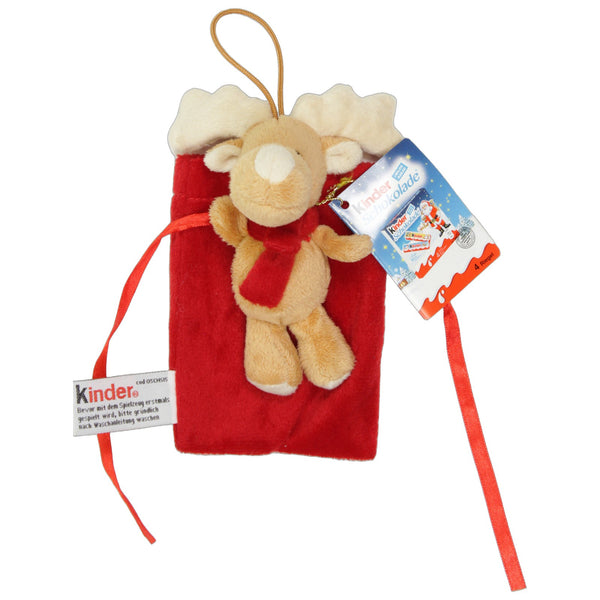 Kinder, Rentier mit rotem Sack
