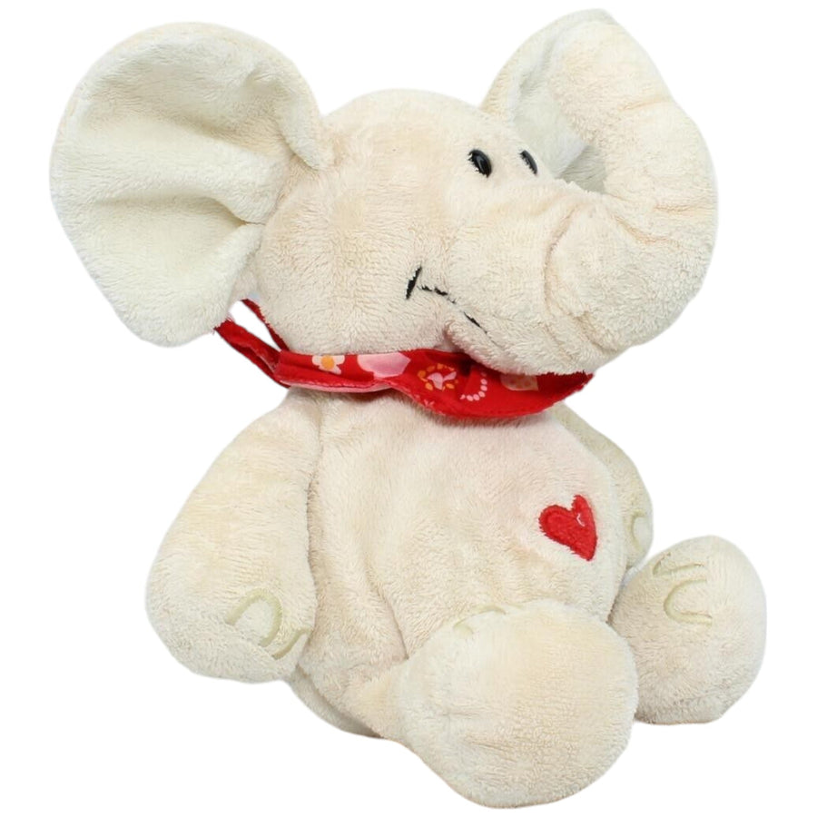 Elefant mit Halstuch, beige