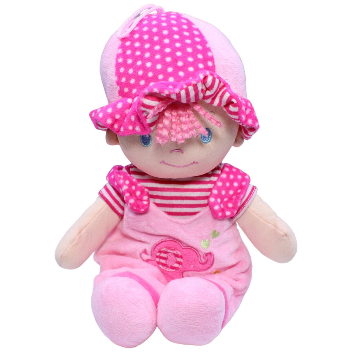 1231001 Tollkühn Stoffpuppe, pink Puppe Kumpel Leo Gebraucht