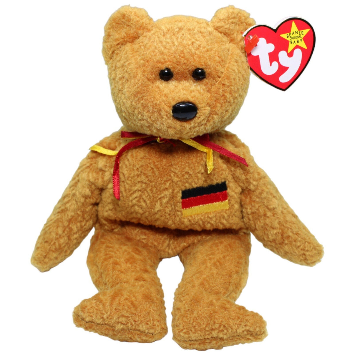 1231045 TY Vintage Beanie Baby, Germania Kuscheltier Kumpel Leo Bär neu