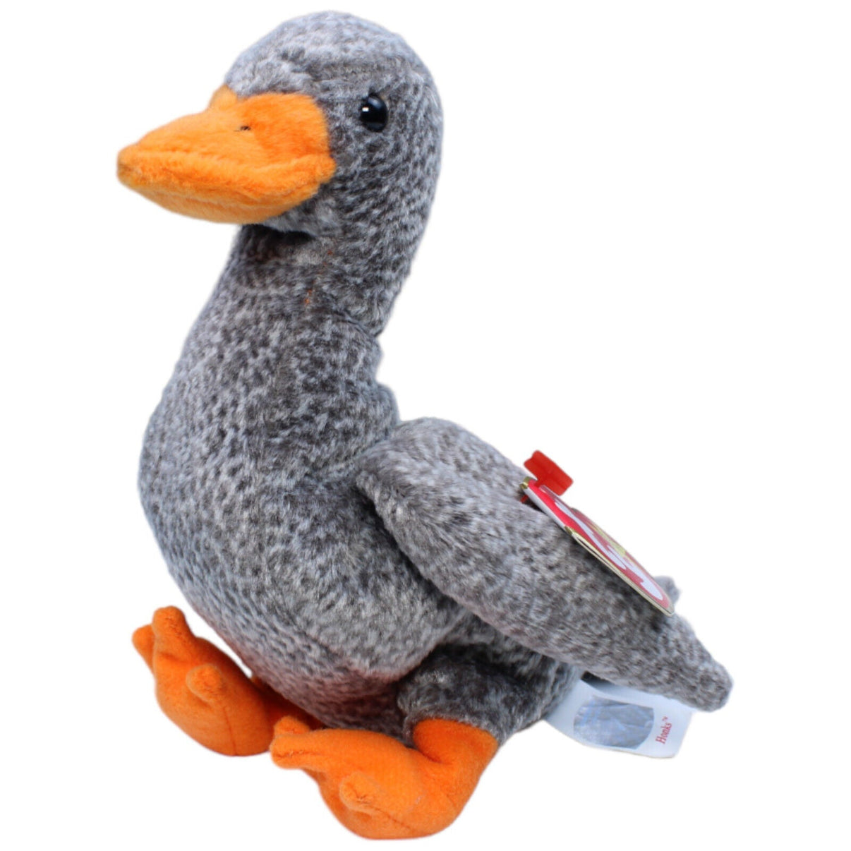 1231058 TY Vintage Beanie Baby, Honks Kuscheltier Kumpel Leo Gans neu