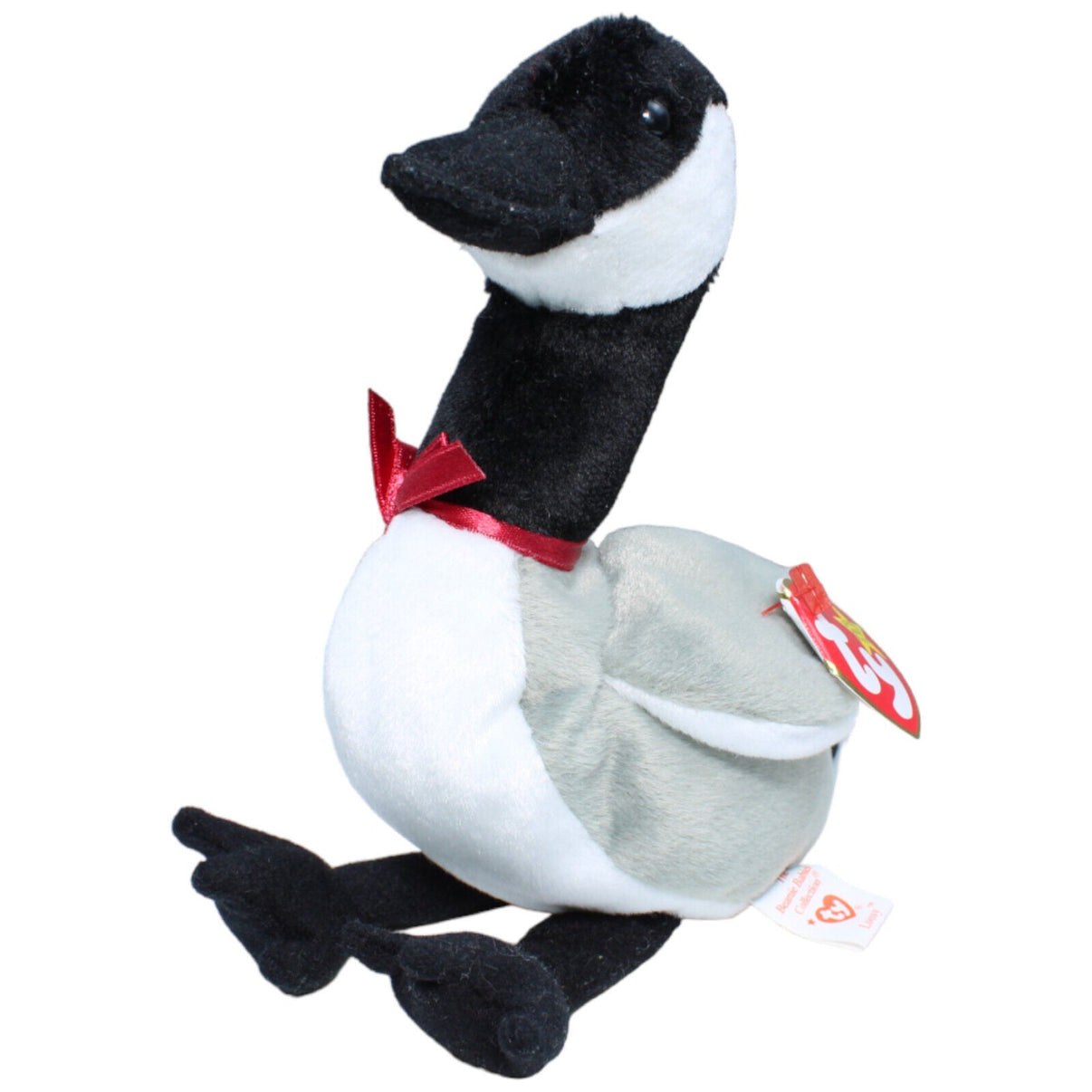 1231066 TY Vintage Beanie Baby, Loosy Kuscheltier Kumpel Leo Gans neu