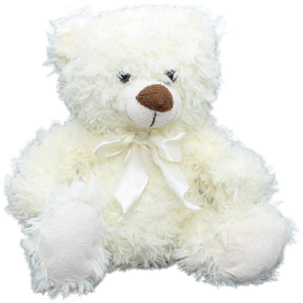 Teddybär mit Schleife, weiß