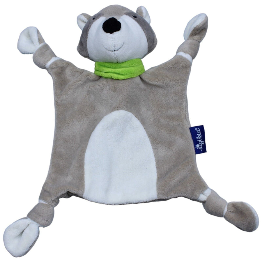 Waschbär, blue