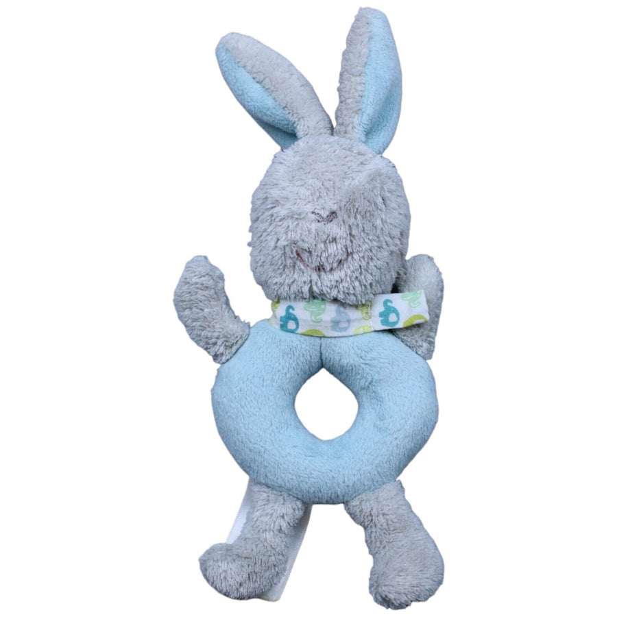 Hase, grau-türkis