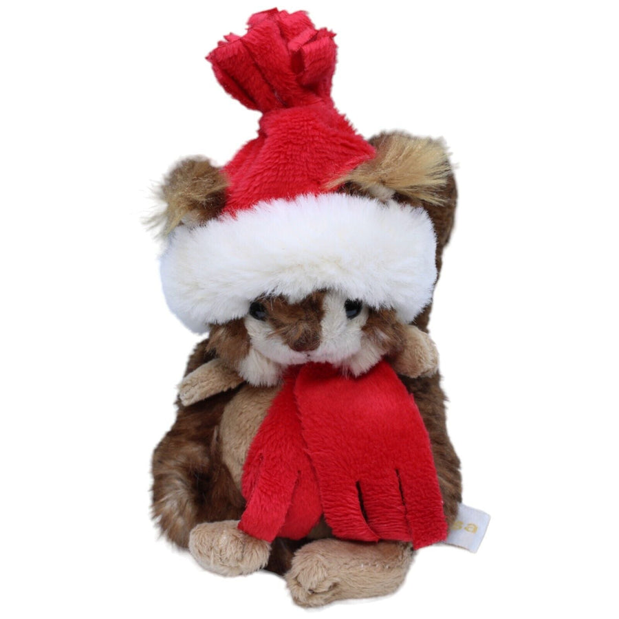 Winter-Eichhörnchen mit Mütze & Schal