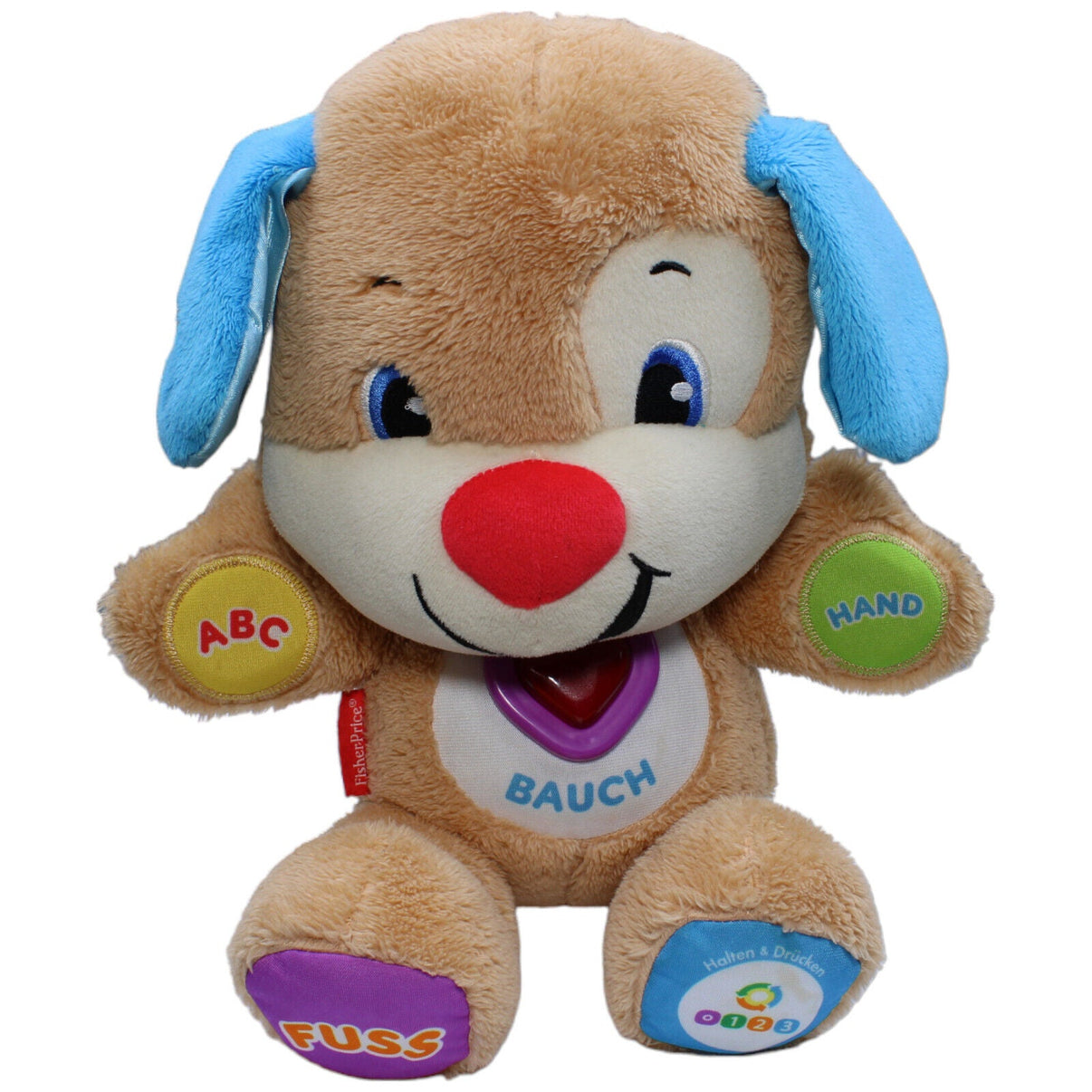 1231891 Fisher-Price Lernspaß Hündchen Interaktives Spielzeug Kumpel Leo Gebraucht