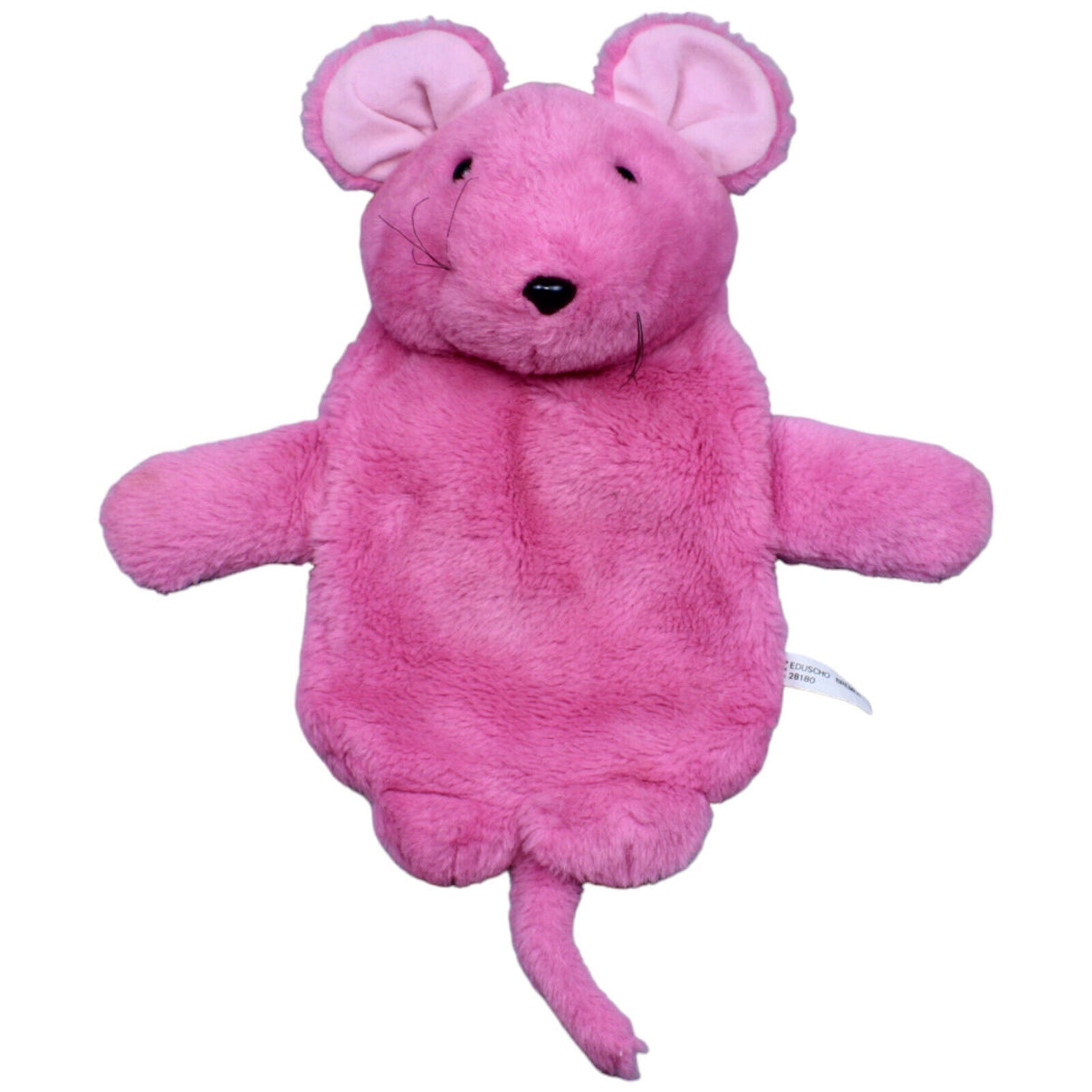 1231935 Eduscho Wärmekissen Überzug, Vintage Maus pink Wärmekissen Überzug Kumpel Leo Gebraucht