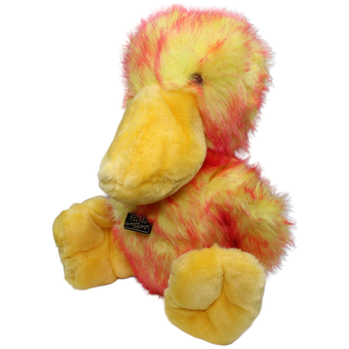 1231950 Heunec Vintage Ente, gelb-orange Kuscheltier Kumpel Leo Gebraucht