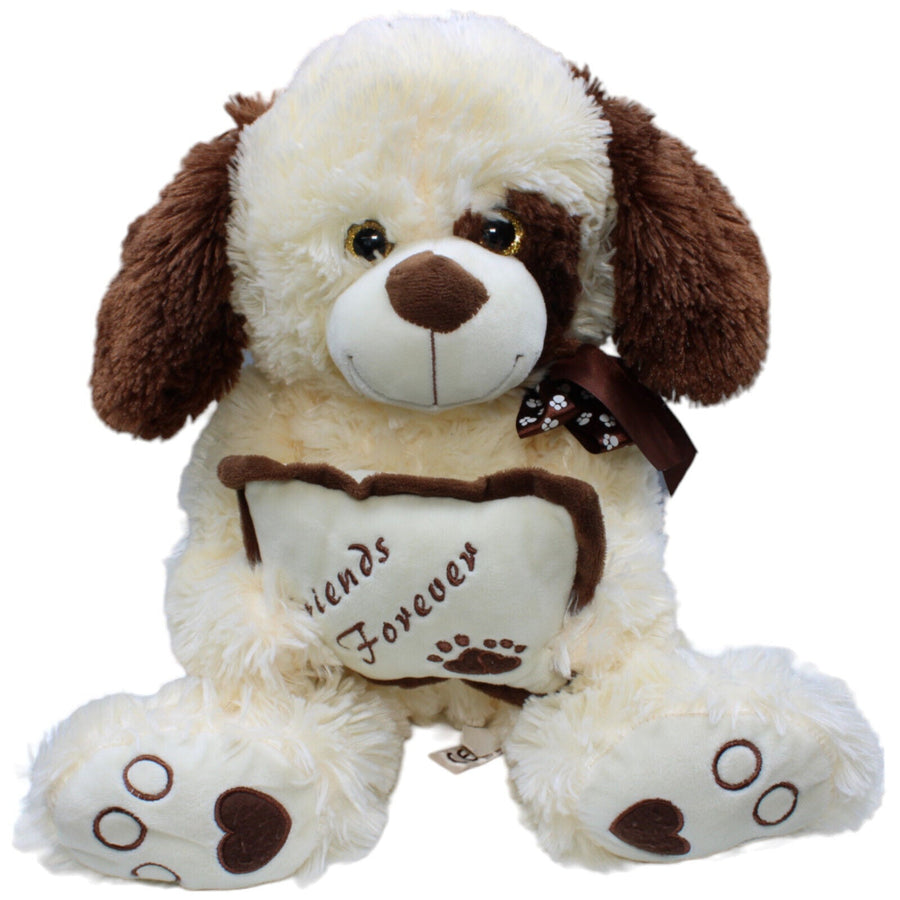 XL Hund mit Kissen "Friends Forever"