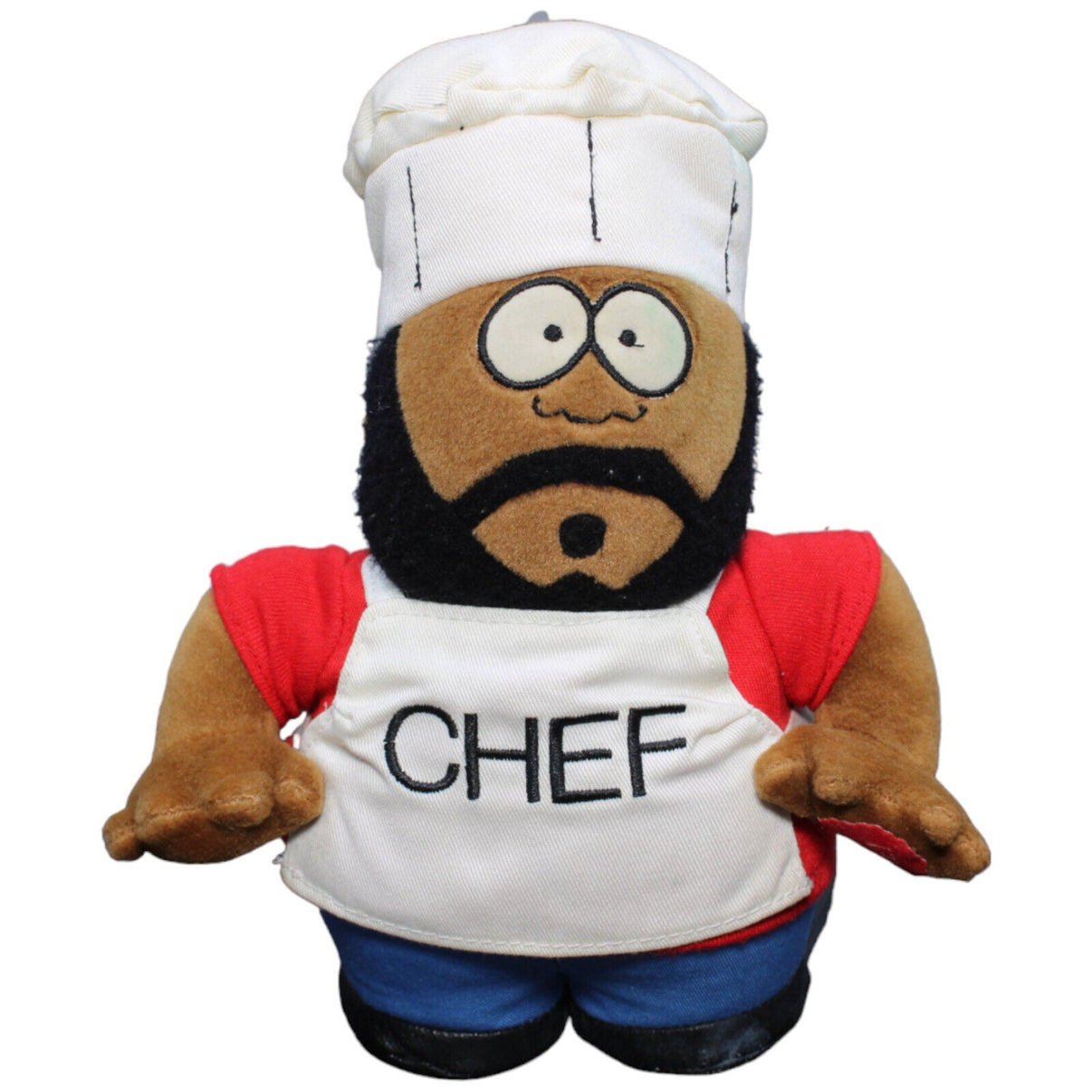 1232182 South Park Vintage Chef Jerome McElroy Plüschfigur Kumpel Leo Gebraucht