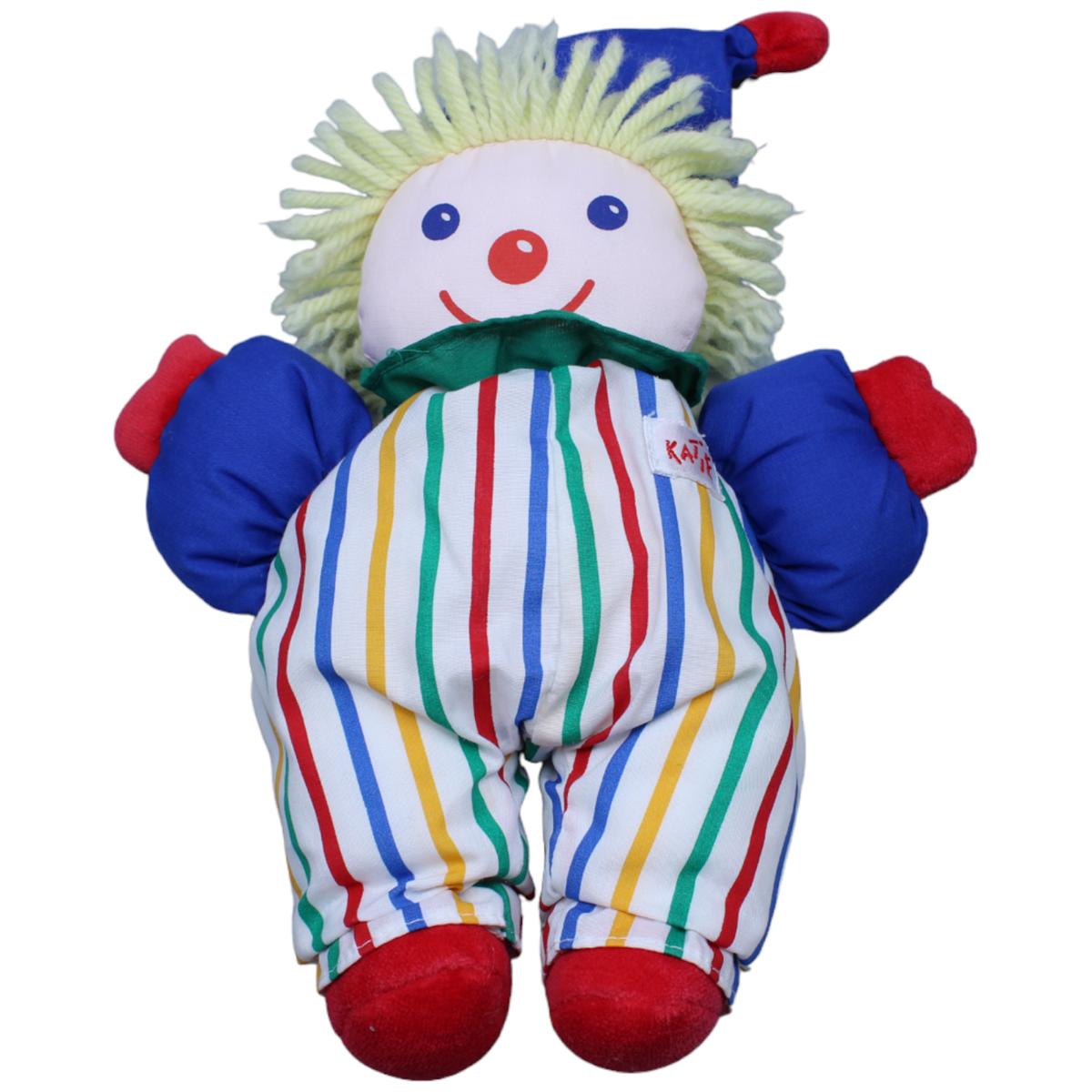 1232264 Katie Vintage Clown Plüschfigur Kumpel Leo Gebraucht