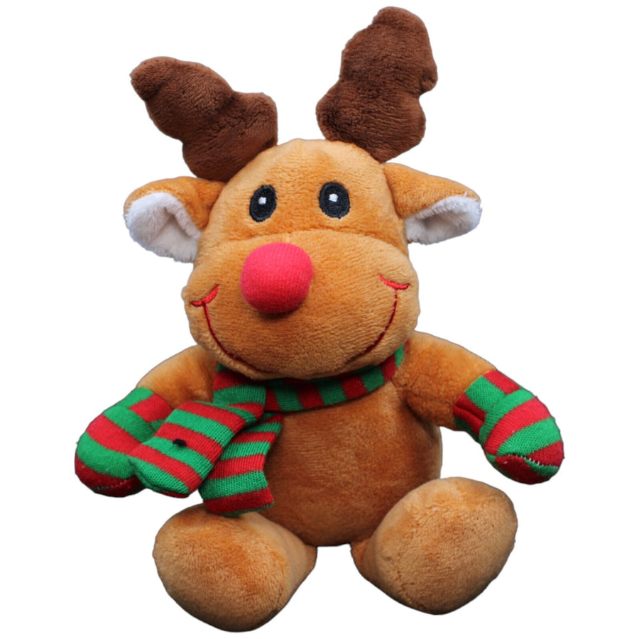 Rentier Rudolf mit Schal & Handschuhen