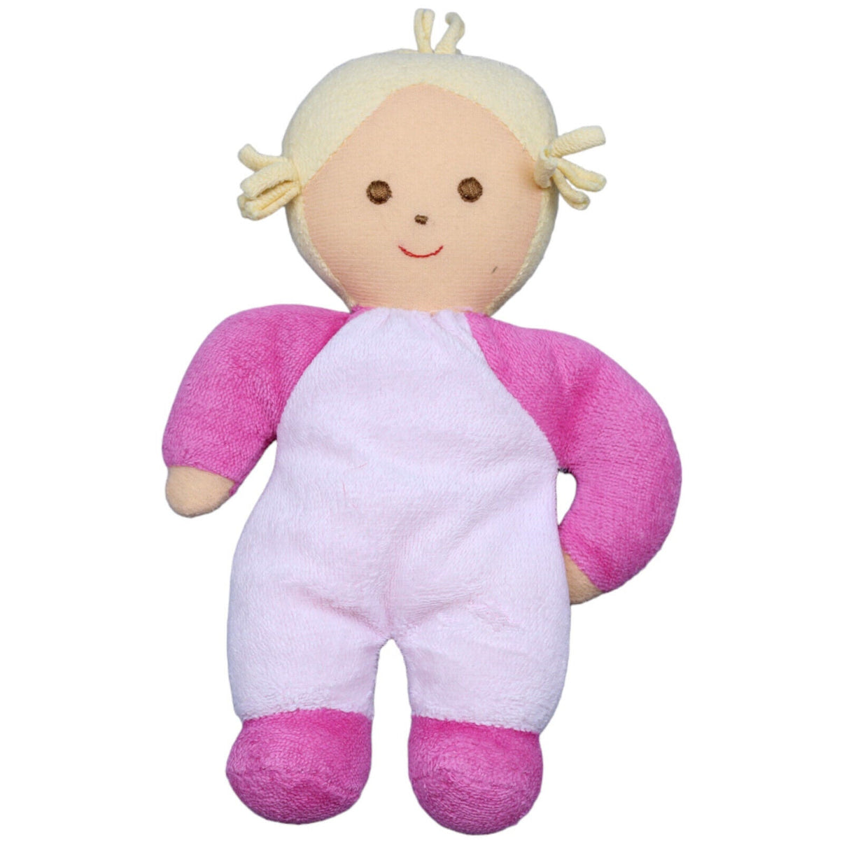 1232355 Sterntaler Vintage Spielfigur mit Rassel, Spielpuppe rosa Rassel Kumpel Leo Gebraucht