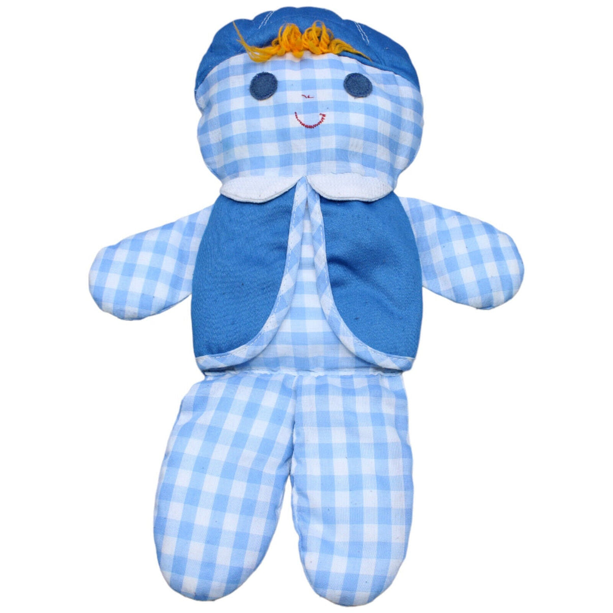 1232550 Fisher-Price Vintage Cholly Doll, blau Puppe Kumpel Leo Gebraucht