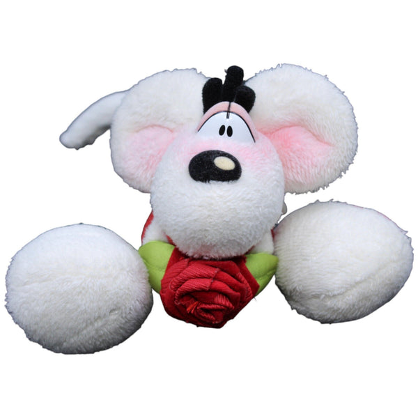 Diddl-Maus mit Rose