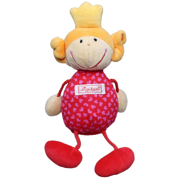 Prinzessin Stoffpuppe mit Klett
