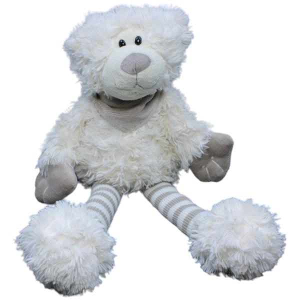 Schlenker Teddybär, weiß-grau