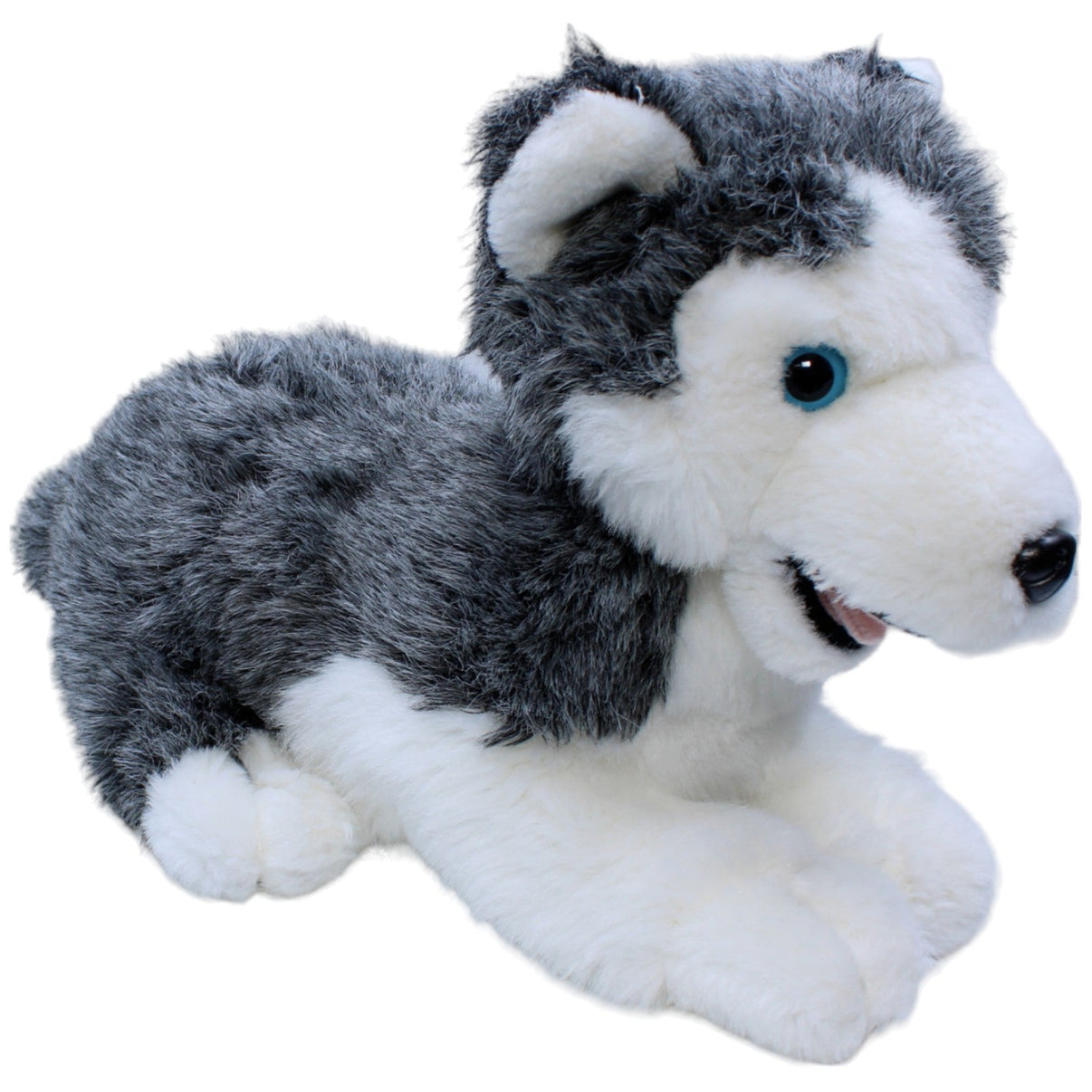 123786 McDonald's Vintage Husky, liegend Kuscheltier Kumpel Leo Gebraucht