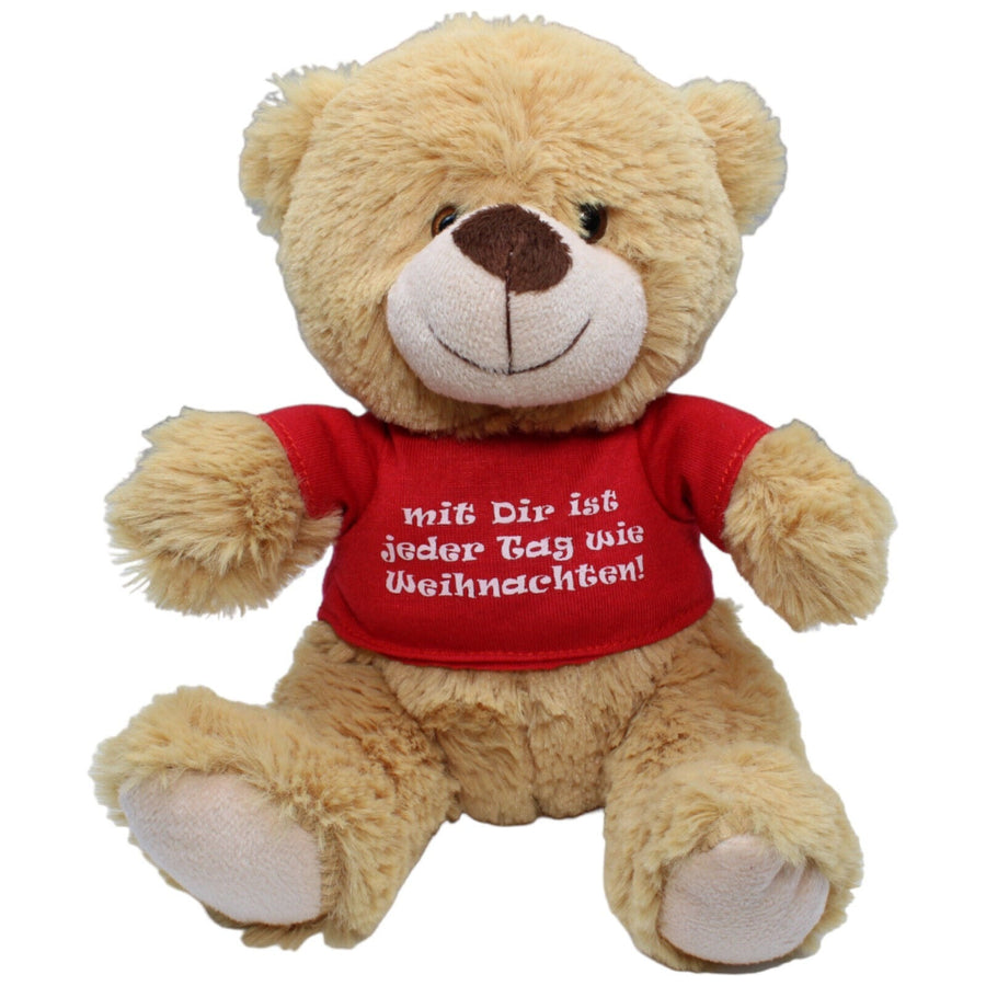Teddybär "mit Dir ist jeder Tag wie Weihnachten!"