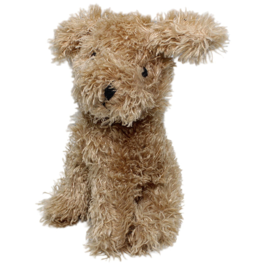 Hund braun, sitzend